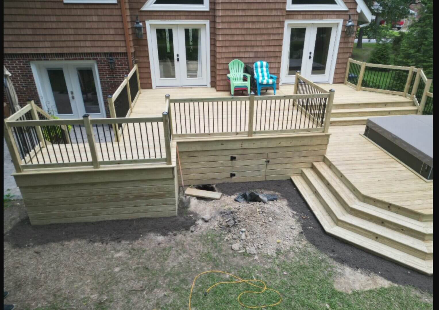 Trex composite deck Chesapeake VA B&B Decks